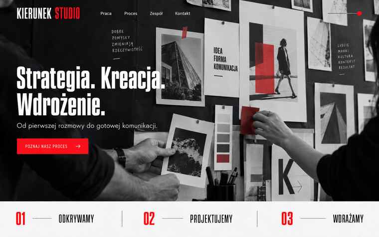 Przykładowy projekt strony agencji marketingowej — proces i kreatywne rzemiosło